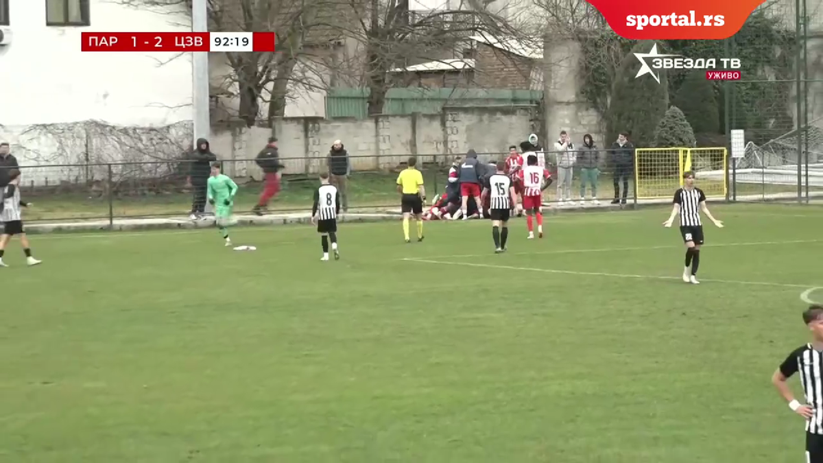 Bătaie între echipele de tineret ale celor de la Steaua Roșie și Partizan