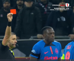 Joyskim Dawa, eliminat în Rapid - FCSB, foto: captură Prima Sport