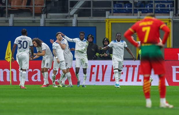 Lazio s-a impus în derby-ul cu AC Milan » Oaspeții au înscris în minutele suplimentare
