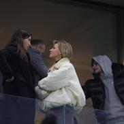 Soții Șucu în loja lui Gigi Becali la Rapid - FCSB, foto: Ionuț Iordache