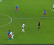 Primul „galben” încasat de Dawa în Rapid - FCSB, foto: captură Prima Sport