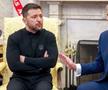 Imagine de la discuția dintre Donald Trump și Volodimir Zelenski // foto: X