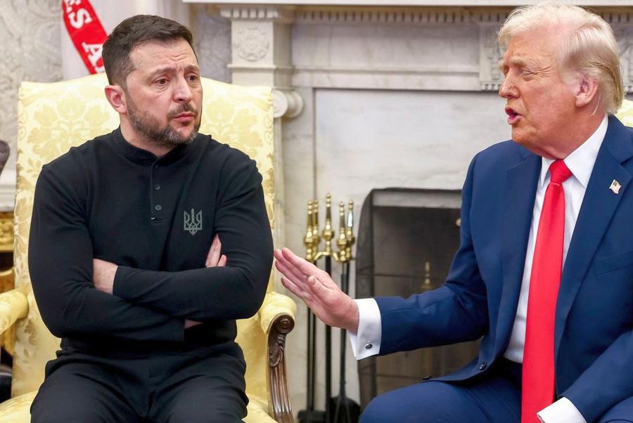 Imagine de la discuția dintre Donald Trump și Volodimir Zelenski // foto: X „Europa i-a luat partea lui Zelenski la Londra, dar ...” » Crin Antonescu, declarații-bombă la „Prietenii lui Ovidiu”: „Nu credeam că apuc să văd asta”