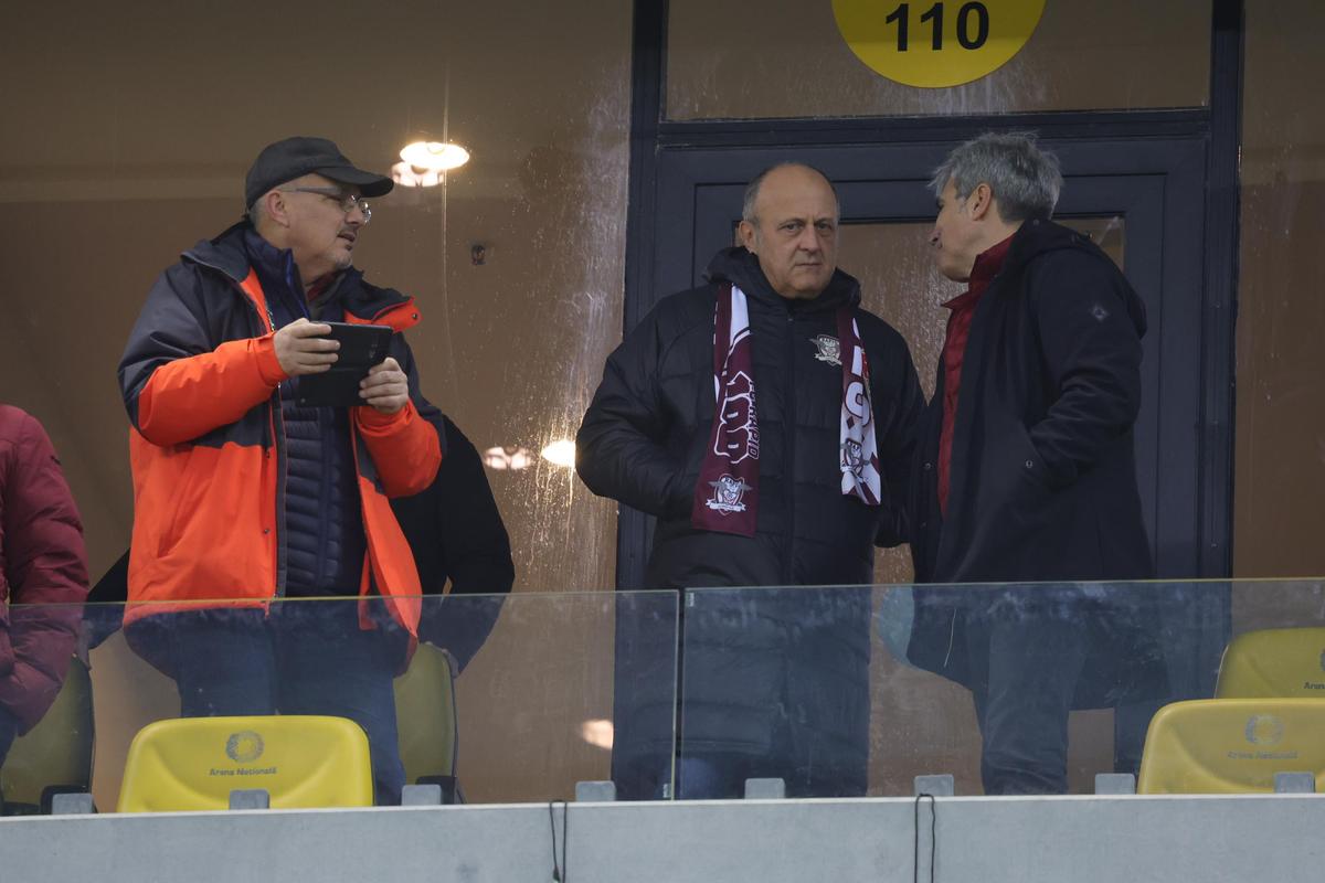 Soții Șucu, în loja lui Gigi Becali la Rapid - FCSB » Imagini inedite surprinse de fotoreporterul GSP