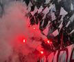Scenografia suporterilor de la Rapid în meciul cu FCSB/ Foto: GSP