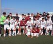 Rapidiștii au sărbătorit victoria din Cupa Elitelor U17 // sursă foto: Instagram @ Rapid
