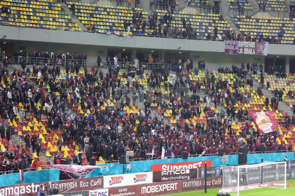 Rapid - FCSB, imagini înainte de meci