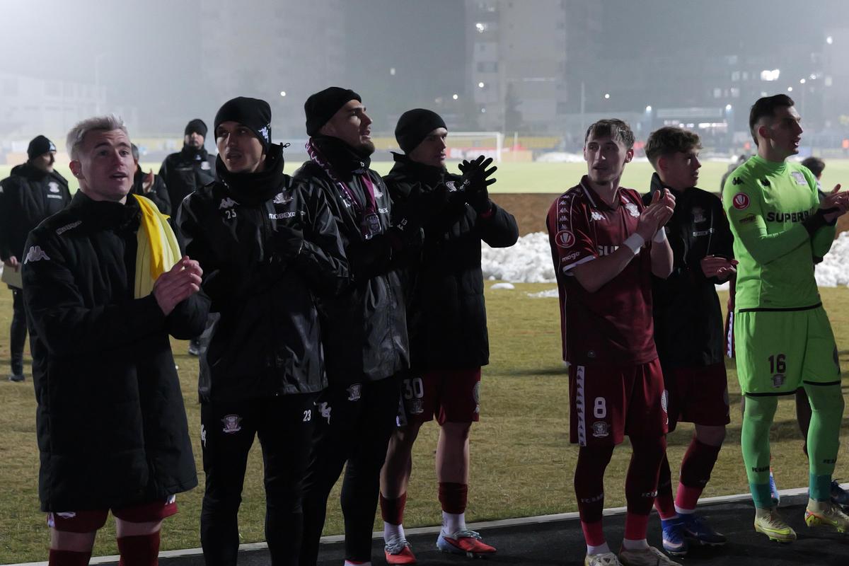 Alexandru Albu, după Unirea Slobozia - Rapid / Foto: Andrei Furnigă GSP
