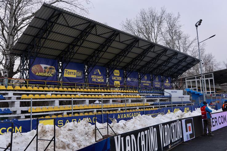 Unirea Slobozia - Rapid, imagini înaintea partidei din etapa 29 // FOTO: Andrei Furnigă (GSP.ro)