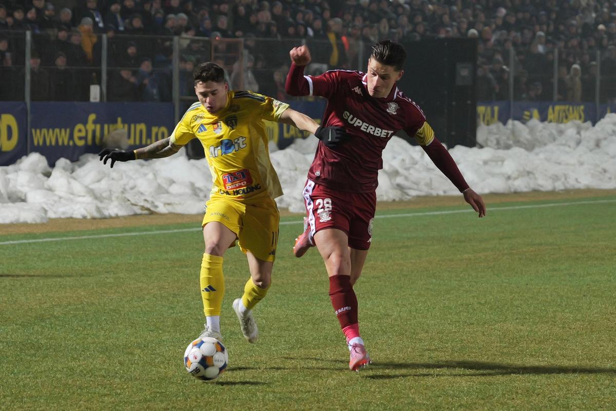 Unirea Slobozia - Rapid, etapa 29 din Superliga // FOTO: Andrei Furnigă (GSP.ro)