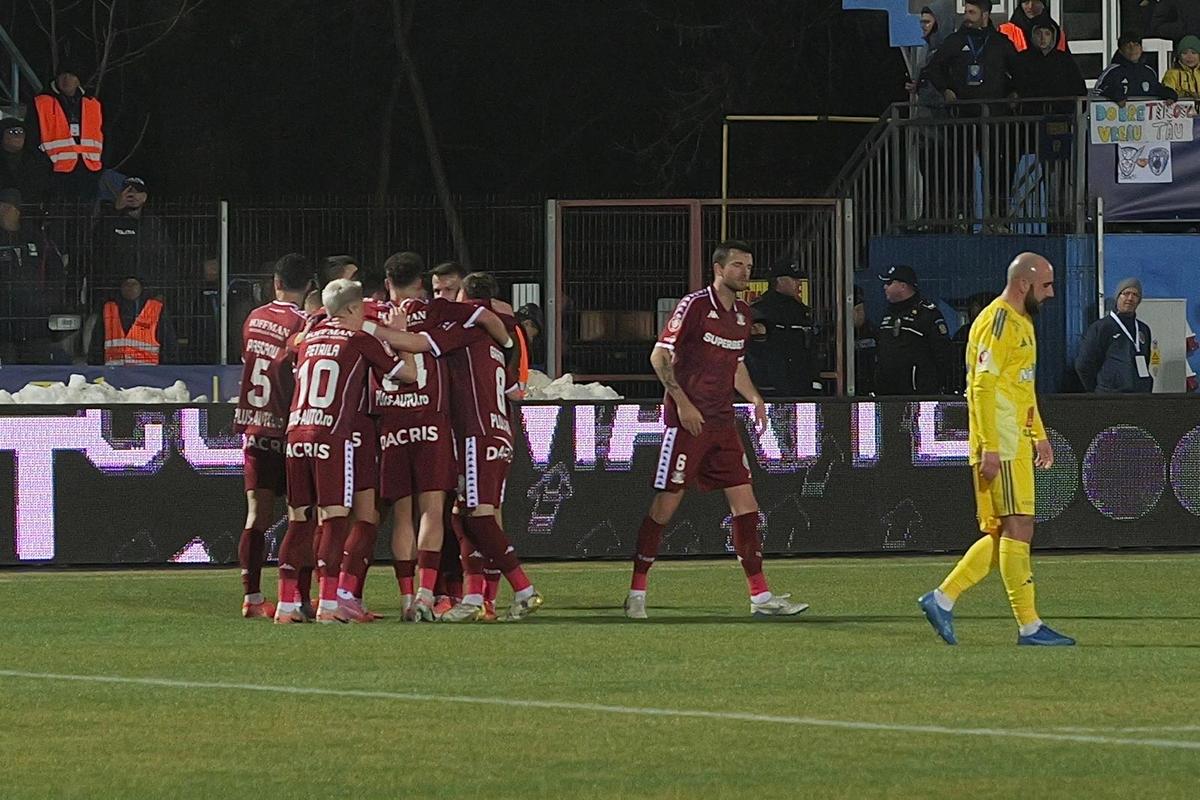 Rapid, victorie cu emoții în ultimul meci al etapei! Și-a asigurat locul 2: urmează derby-ul cu Craiova » Clasamentul