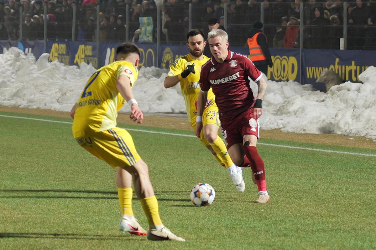 Unirea Slobozia - Rapid, etapa 29 din Superliga // FOTO: Andrei Furnigă (GSP.ro)