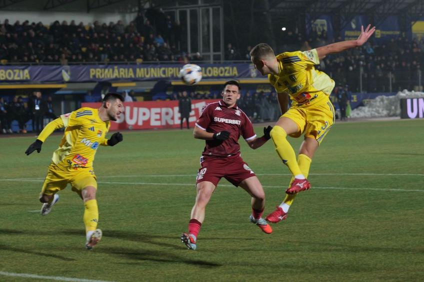 Daniel Paraschiv, în Unirea Slobozia - Rapid / Foto: Andrei Furnigă GSP