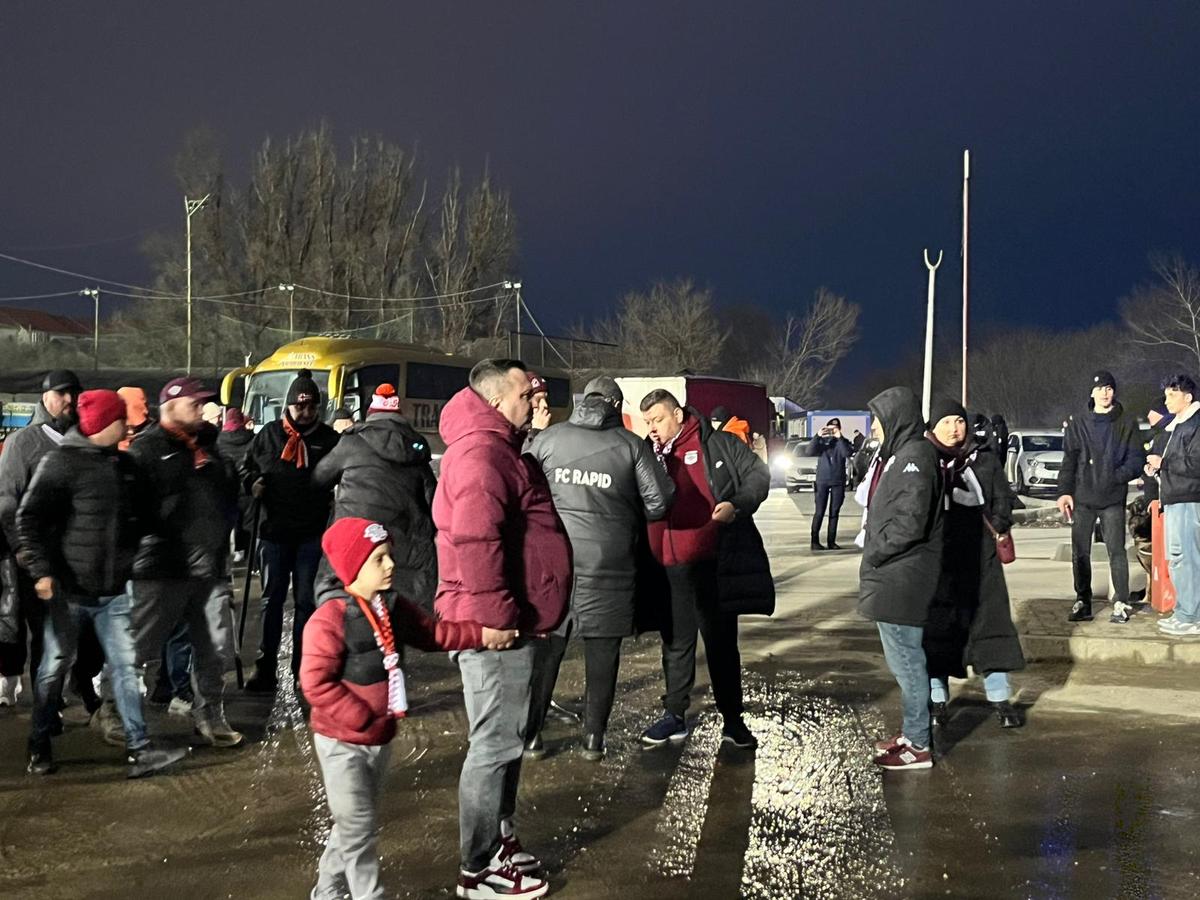 Unirea Slobozia - Rapid, imagini înaintea partidei din etapa 29