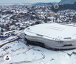 Sala polivalentă din Brașov / FOTO: Captură Youtube @Tot Ce Zboară Se Mănâncă