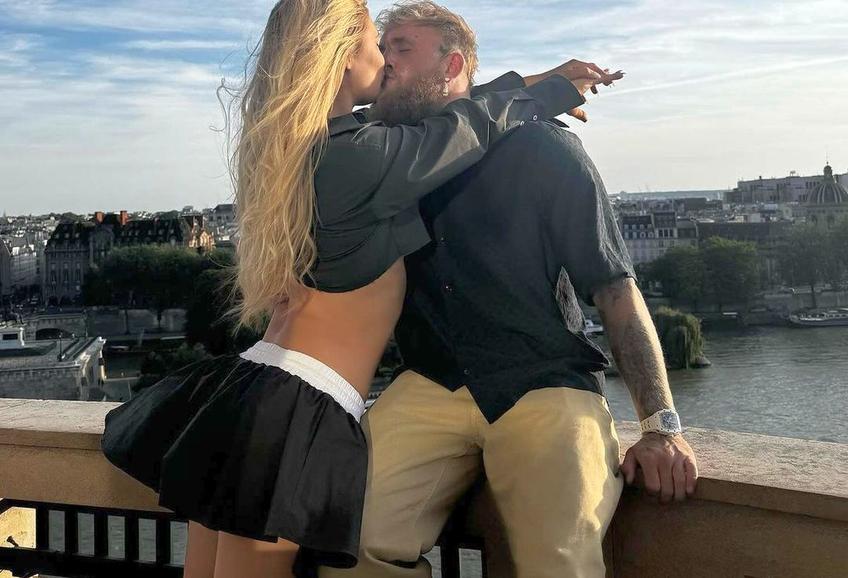 Jake Paul și Jutta Leerdam