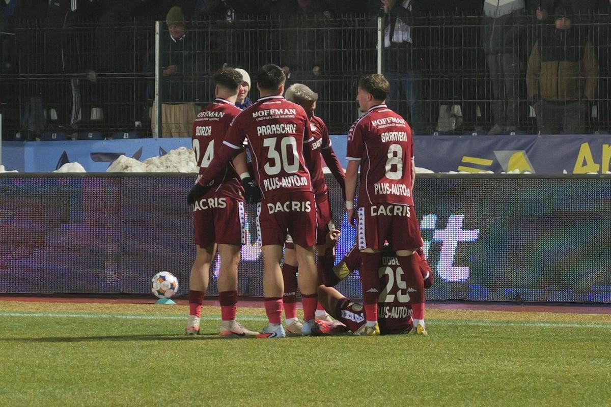 Unirea Slobozia - Rapid, etapa 29 din Superliga // FOTO: Andrei Furnigă (GSP.ro)