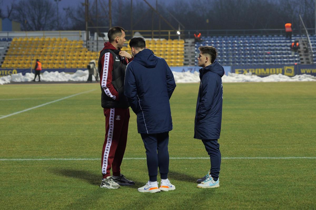 Unirea Slobozia - Rapid, imagini înaintea partidei din etapa 29