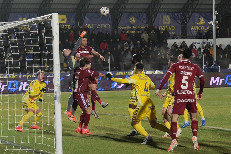 Unirea Slobozia - Rapid, etapa 29 din Superliga // FOTO: Andrei Furnigă (GSP.ro)