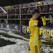 Alexandru Albu, după Unirea Slobozia - Rapid / Foto: Andrei Furnigă GSP