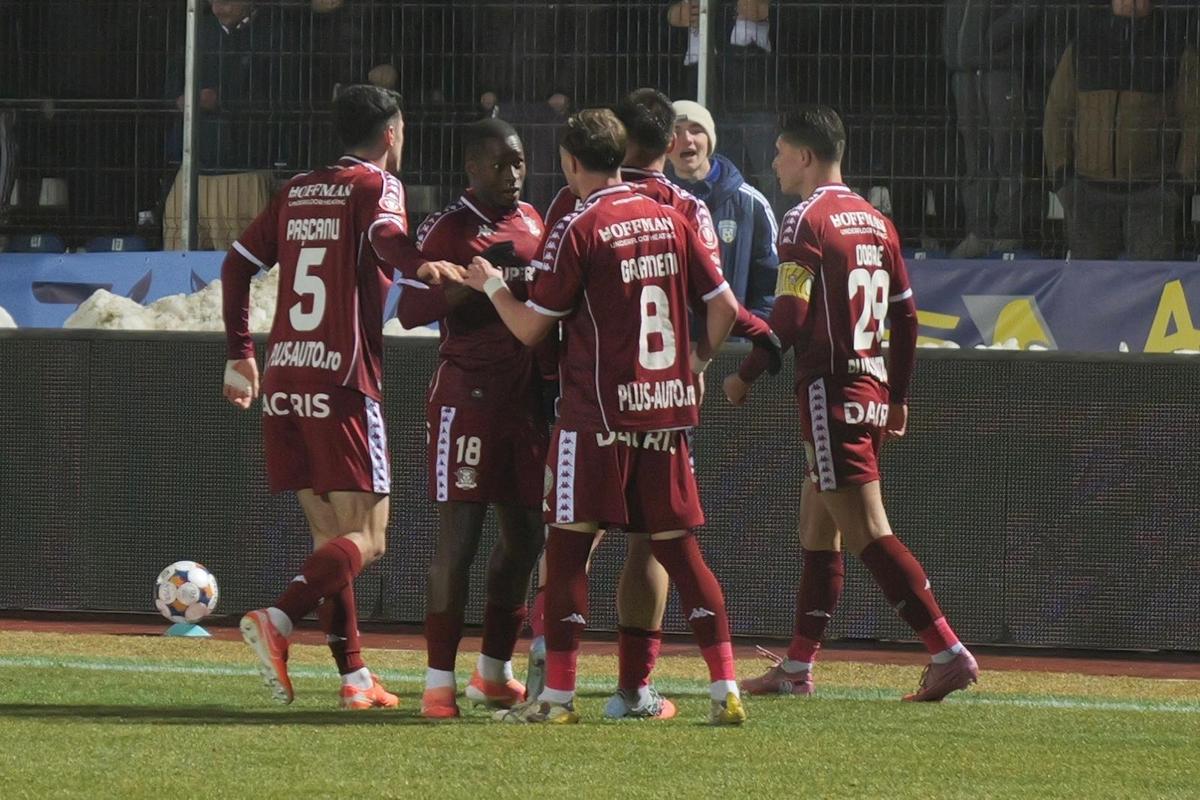 Rapid, victorie cu emoții în ultimul meci al etapei! Și-a asigurat locul 2: urmează derby-ul cu Craiova » Clasamentul