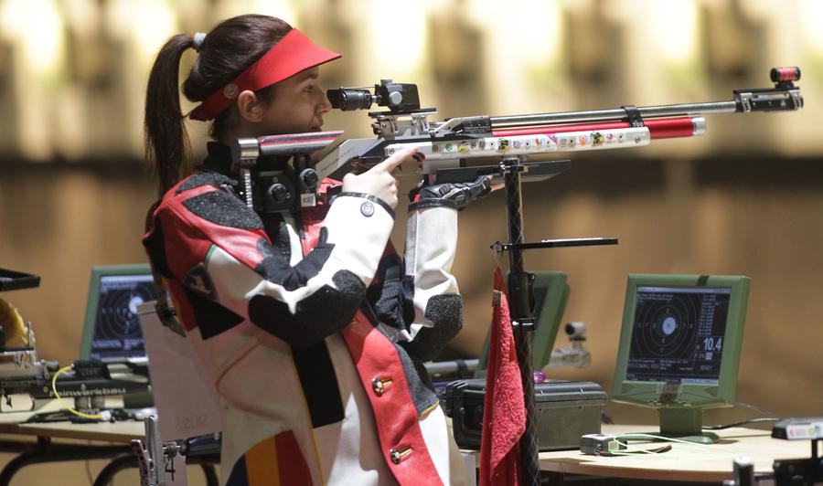 Laura Ilie într-un concurs FOTO Imago-Images Puține șanse, multe speranțe » GSP îți prezintă sportivii români care pot urca pe podiumul olimpic la Tokyo