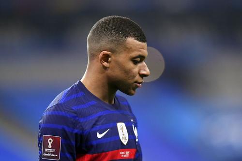 Kylian Mbappe, în meciul dintre Franța și Ucraina, scor 1-1 // foto: Guliver/gettyimages