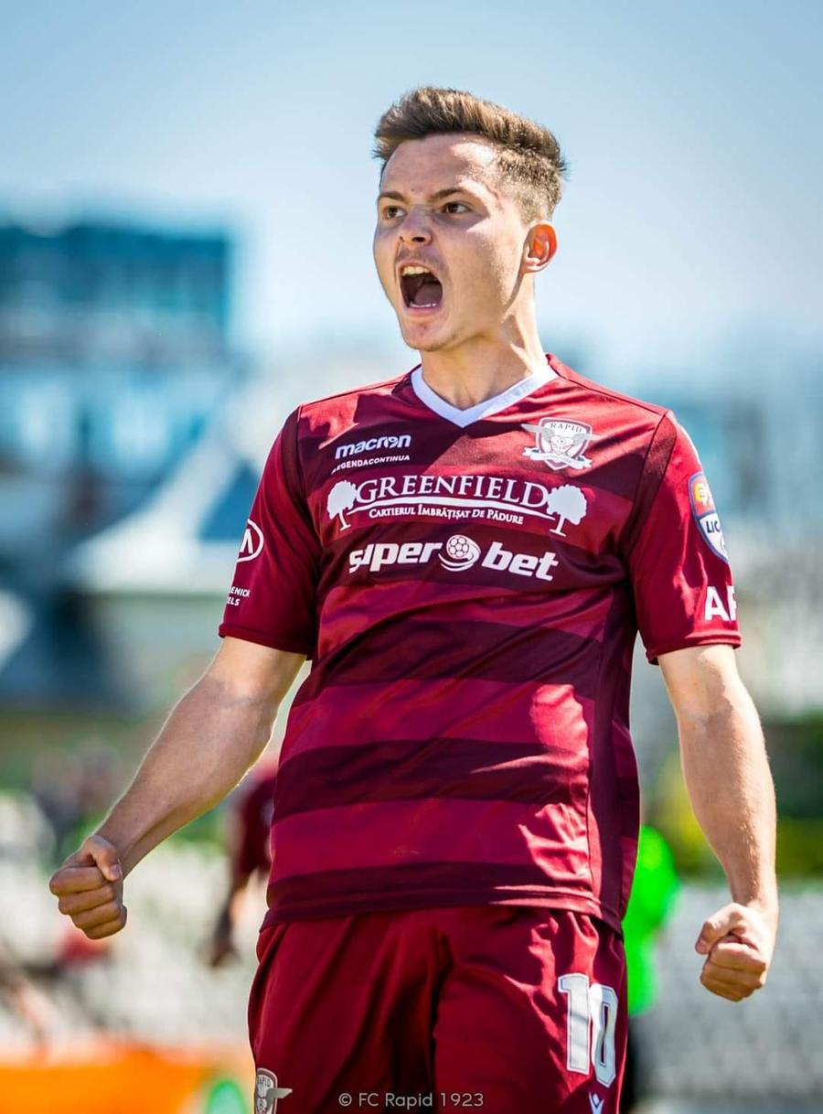 Marian Drăghiceanu // foto: Facebook @ FC Rapid 1923 Pierdere importantă pentru Rapid înainte de primul meci din play-off: „Va lipsi cel puțin o lună”