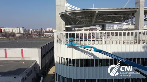 Noi imagini de la stadionul Rapid