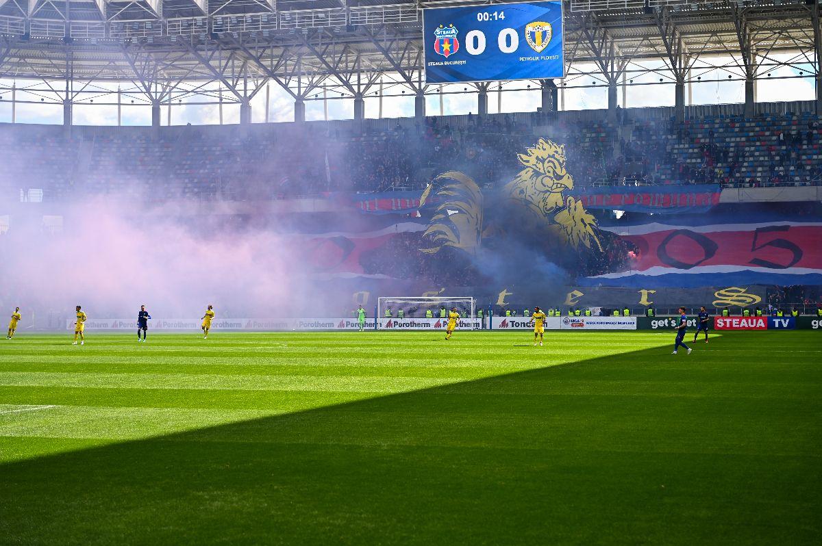 Peluza Sud Steaua ia cu asalt Ploieștiul! Câți suporteri sunt așteptați pe „Ilie Oană”