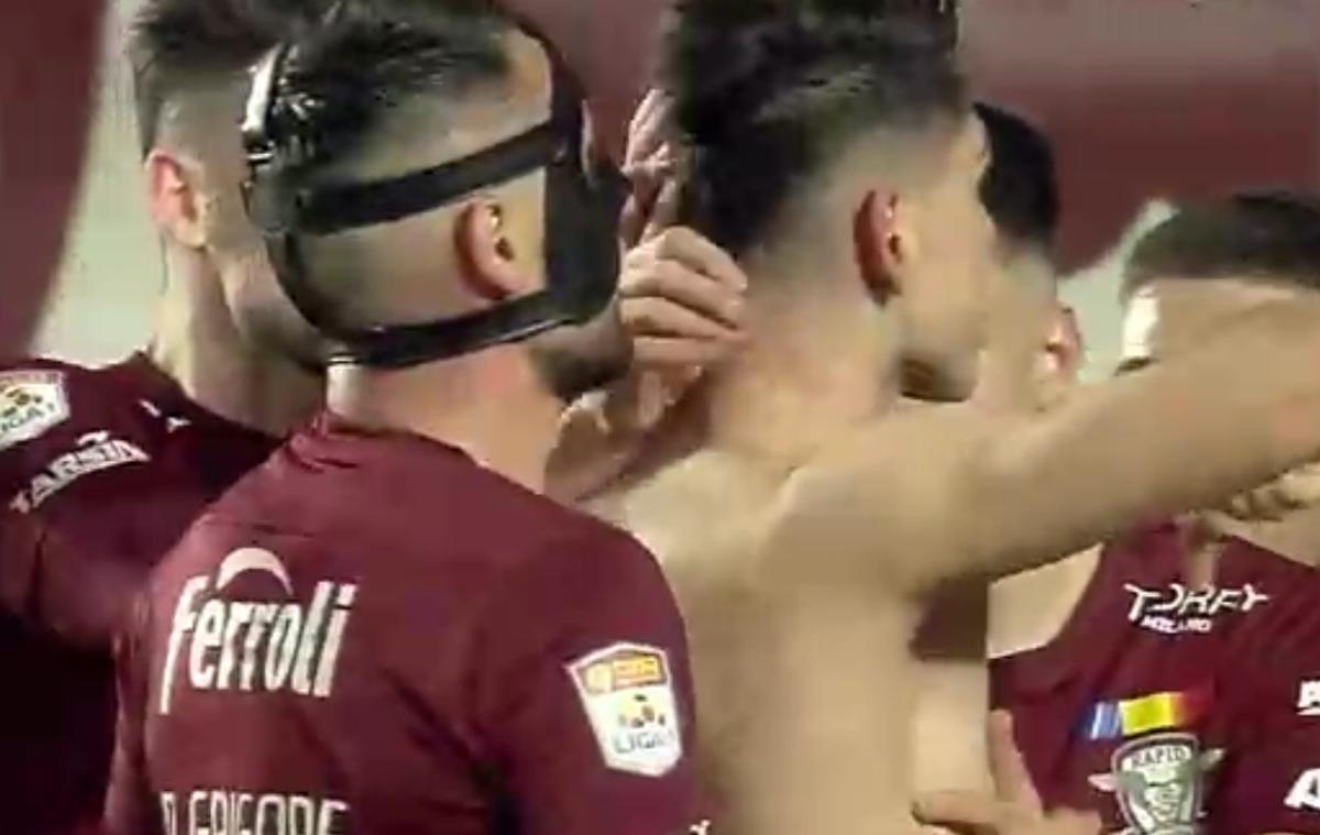 Antonio Sefer, gol de generic în Rapid - FC Botoșani