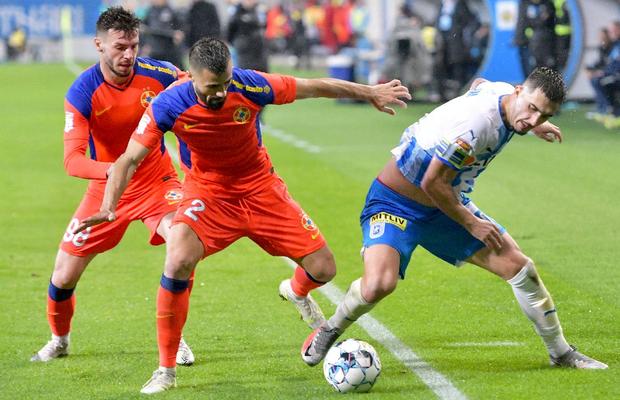 Egali la cifre, prăpastie la puncte » Paradox incredibil: Craiova stă mai bine la 4 capitole, dar FCSB o surclasează în clasament