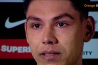 Antonio Sefer, în lacrimi după primul gol din Liga 1: „Am avut momente foarte grele, puțini mai sperau în mine!”