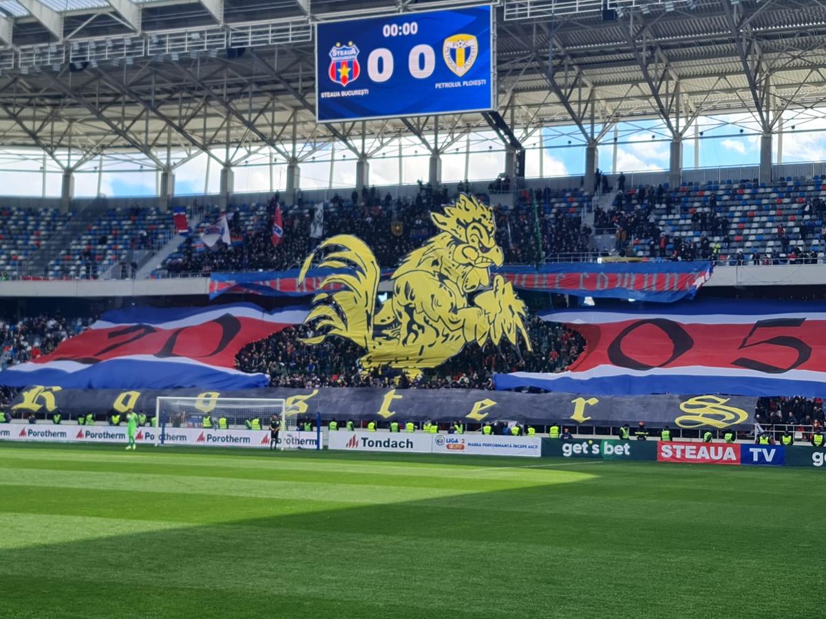Steaua - Petrolul, derby old-school în Templul Fotbalului Românesc / 2 aprilie 2022