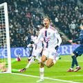 Bradley Barcola, celebrând un gol pentru PSG într-un derby cu Lyon. Foto: Imago Images