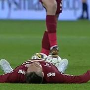 Deac, sperietură înainte de CS Universitatea Craiova - CFR Cluj / FOTO: Capturi TV @Digi Sport 1