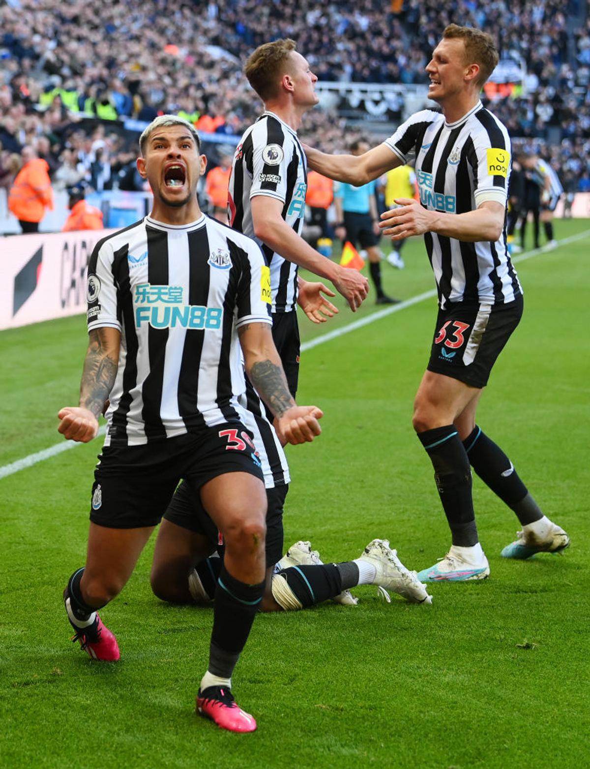 Newcastle United  - Manchester United, 2 aprilie 2023 / FOTO: Getty