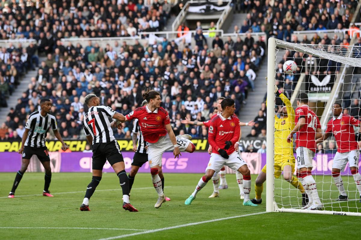 Newcastle United  - Manchester United, 2 aprilie 2023 / FOTO: Getty