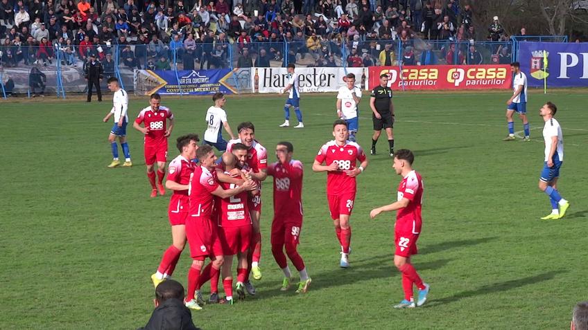 Unirea Dej - Dinamo 0-3 » „Câinii” câștigă la scor de neprezentare și fac un pas uriaș spre „baraj!” Miza următorului meci e IMENSĂ!