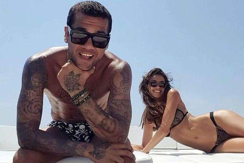 Dani Alves și Joana Sanz