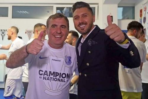 Ciprian Marica, alături de acționarul majoritar de la Farul, Gică Hagi / foto: facebook.com/ciprianmaricaofficial