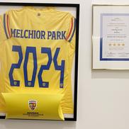 Un cadou pentru oficialii de la hotelul Melchior Park Würzburg