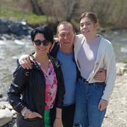Helmut și Alexandra Duckadam alături de fiica lor