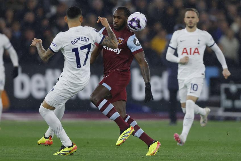 West Ham primește vizita lui Tottenham, echipa la care evoluează fundașul central Radu Drăgușin (22 de ani), de la 22:15, în runda cu numărul #31 din Premier League. foto: Imago