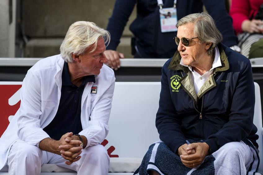 Bjorn Borg și Ilie Năstase/ foto Imago Images