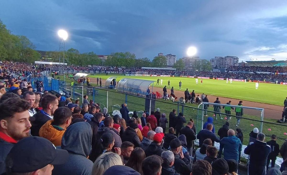 Imagini de dinainte de Corvinul - CFR Cluj