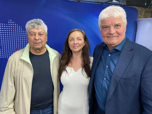 Mircea Lucescu, alături de Ioan Andone