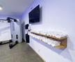 Zona de fitness de la hotelul Melchior Park Würzburg