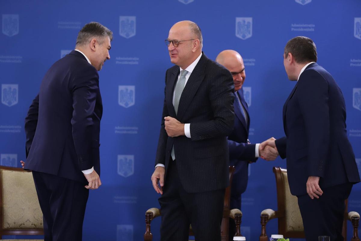 Dan Șucu, la Conferința „România și OCDE – Principalul proiect de țară după NATO, UE și Schengen / Foto: Dumitru Angelescu