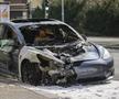 Tesla incendiate în Berlin / foto: Guliver/gettyimages